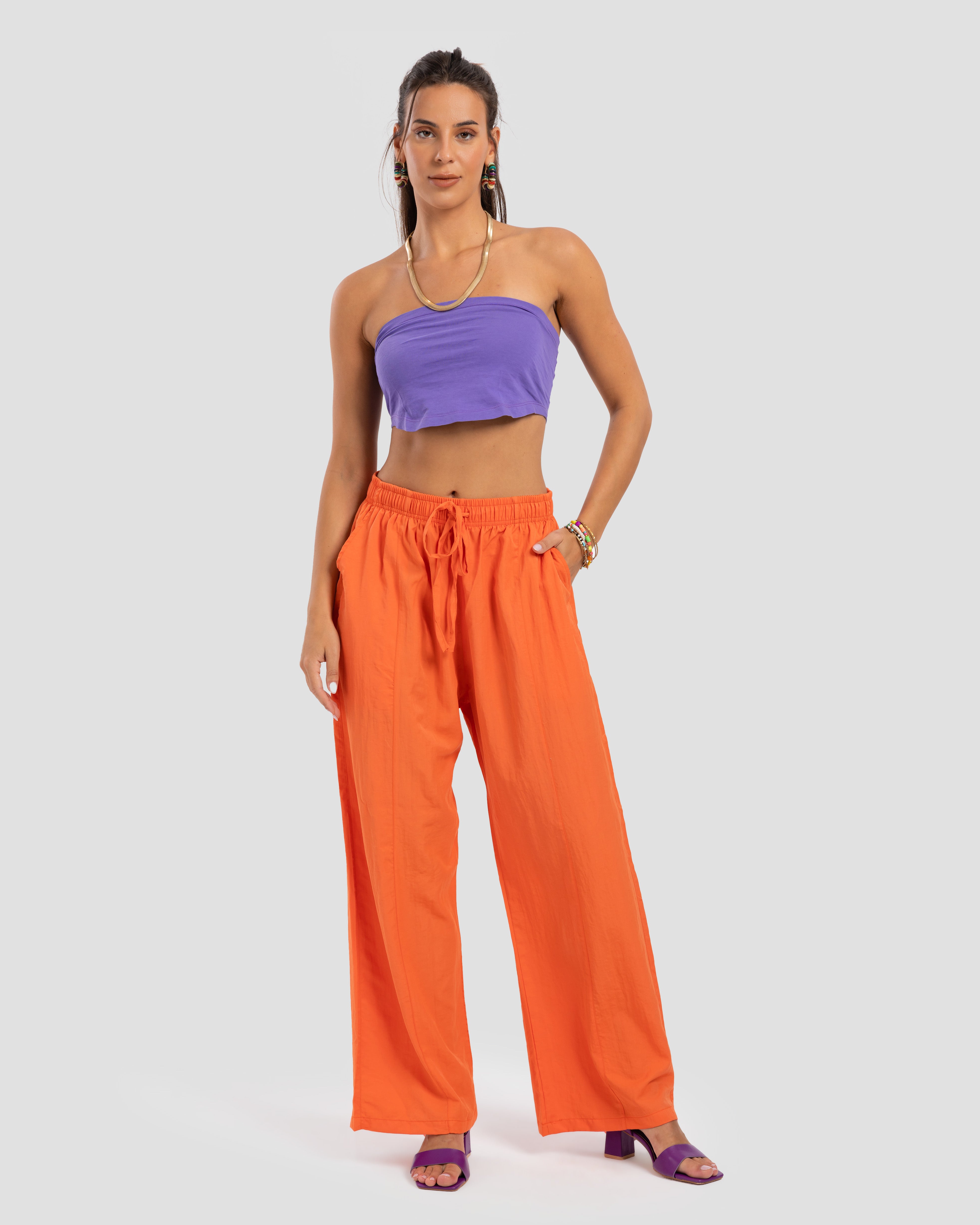 Soft wide leg pants