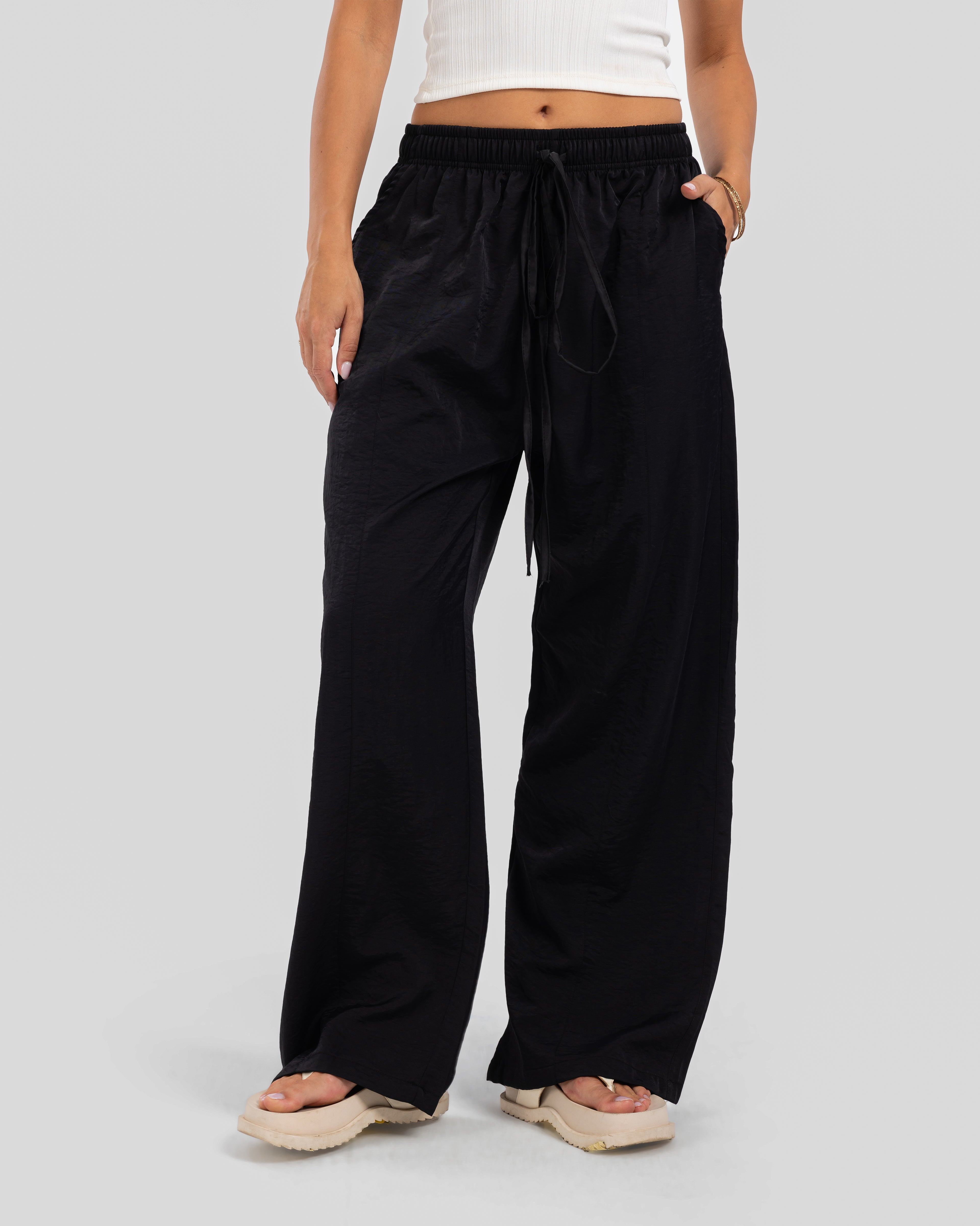 Soft wide leg pants