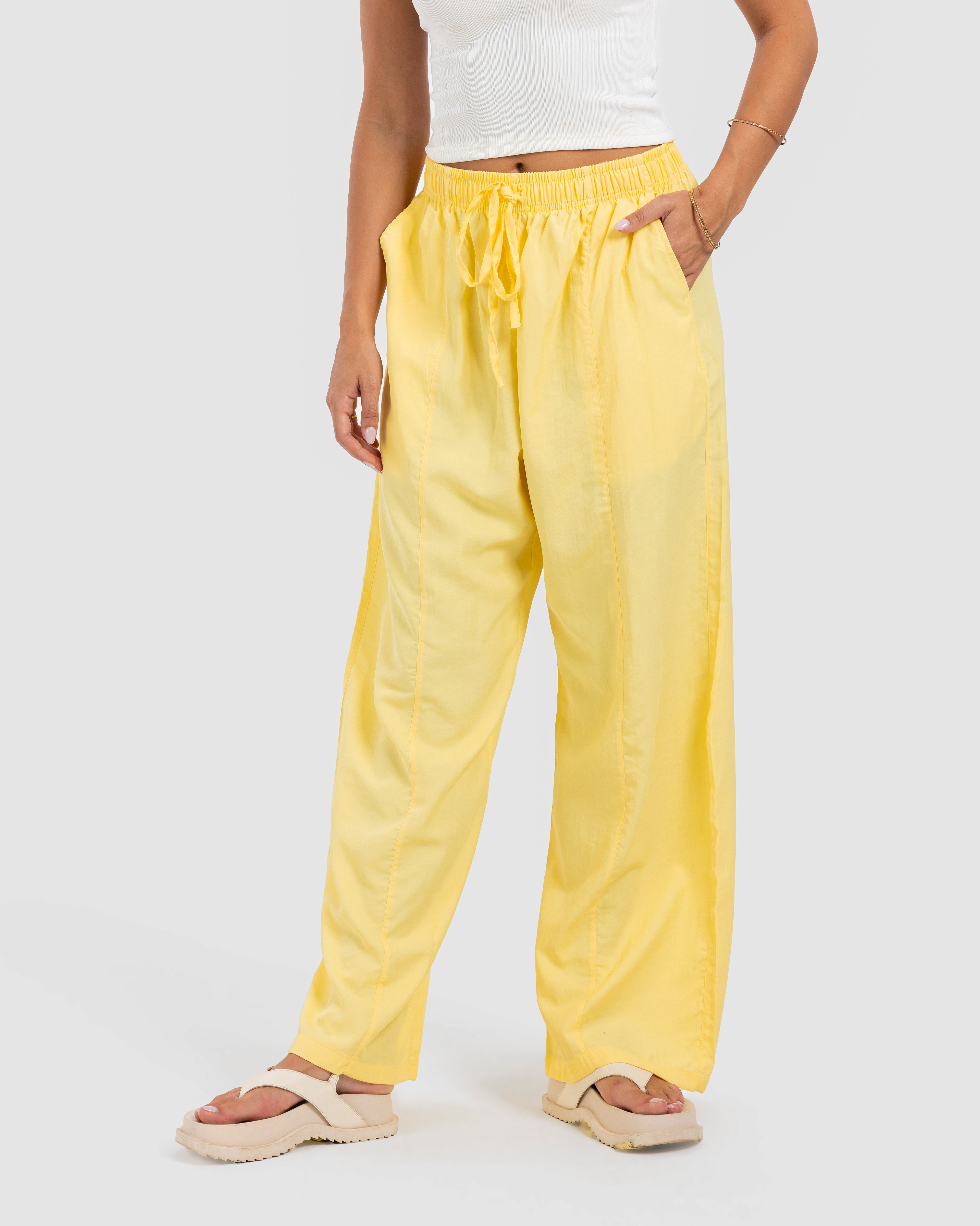 Soft wide leg pants