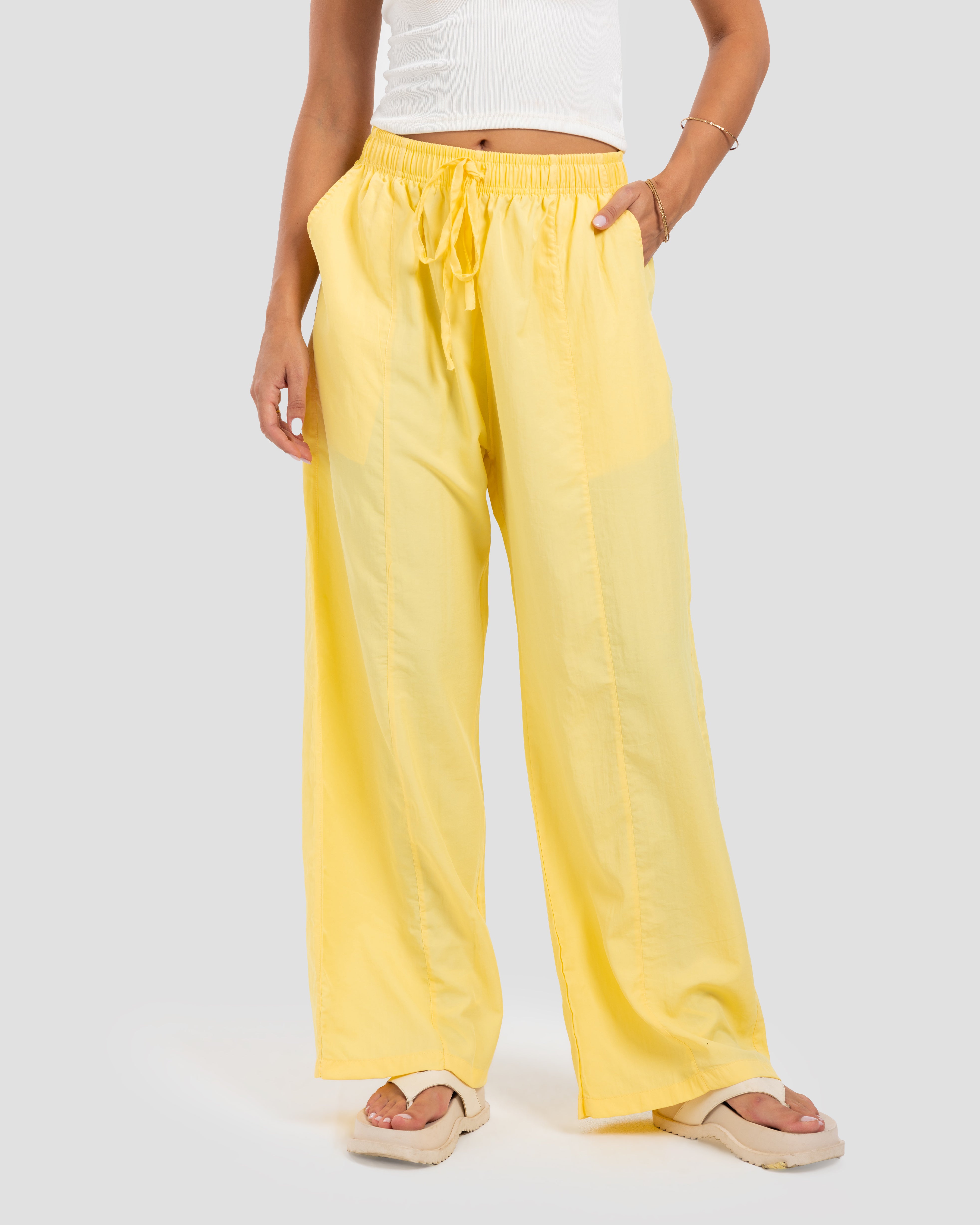 Soft wide leg pants
