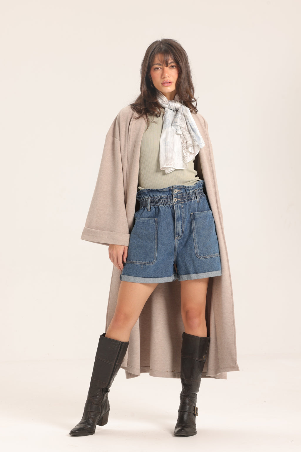 Long Knitted Cardigan