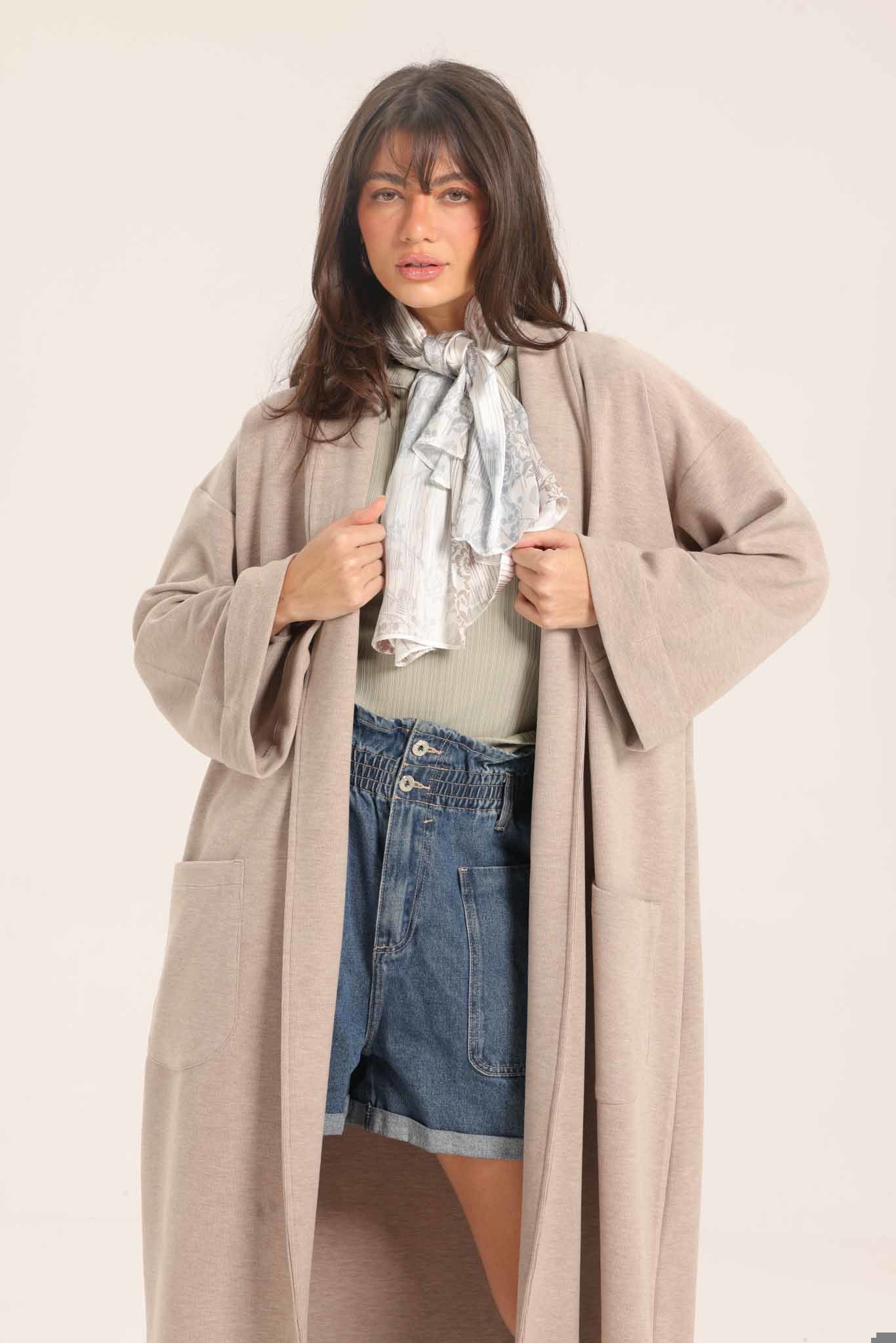 Long Knitted Cardigan