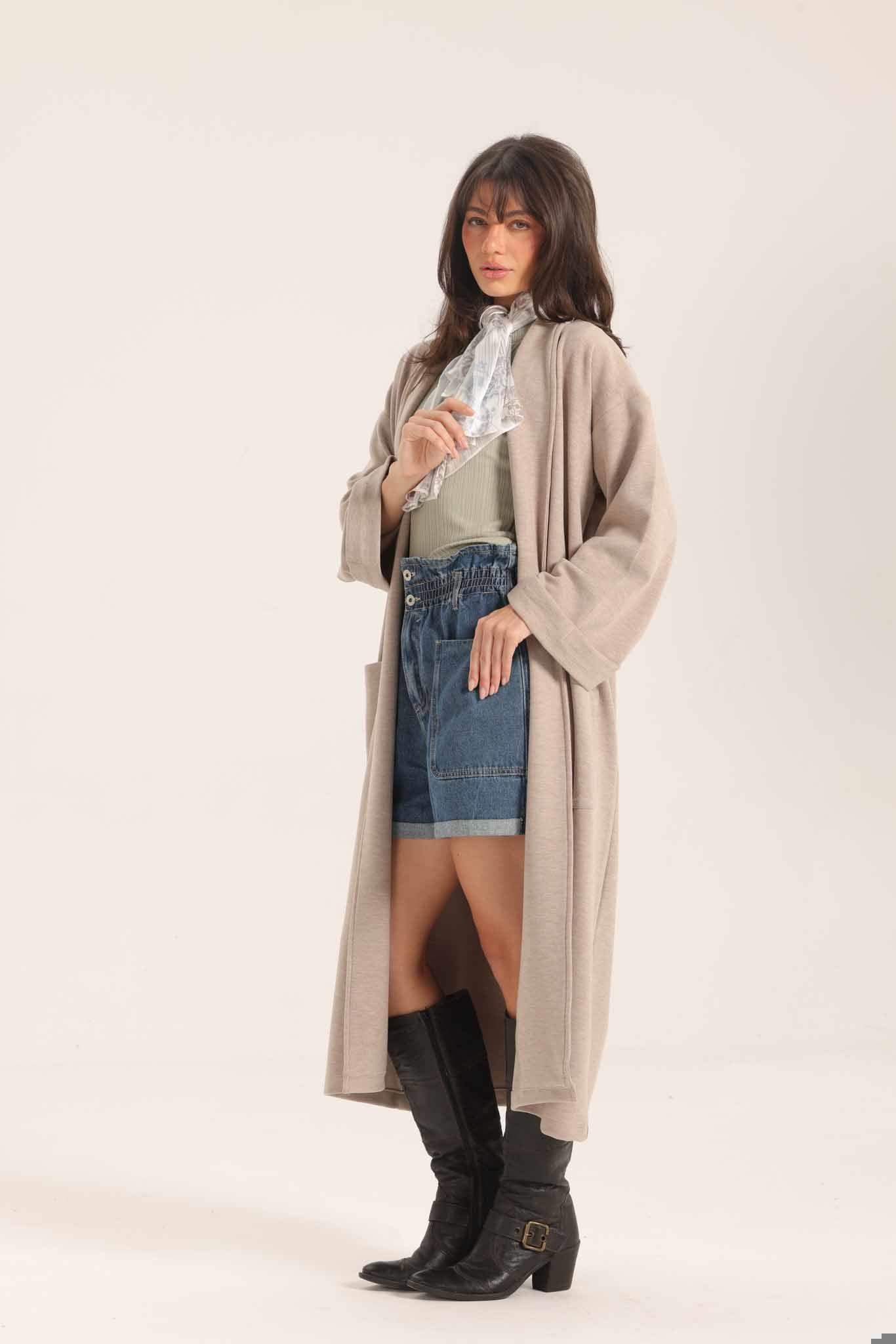 Long Knitted Cardigan