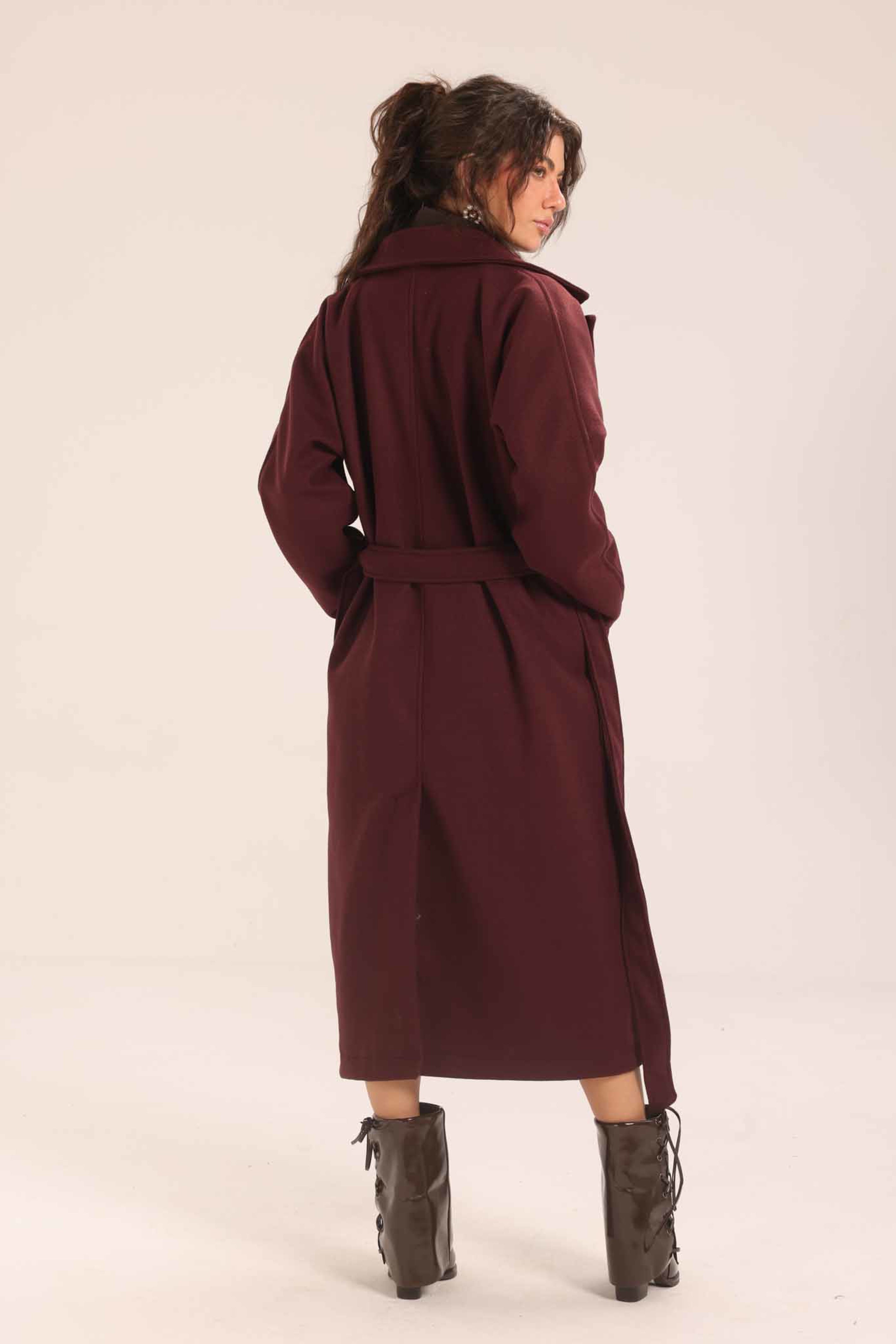 Belted Long Coat