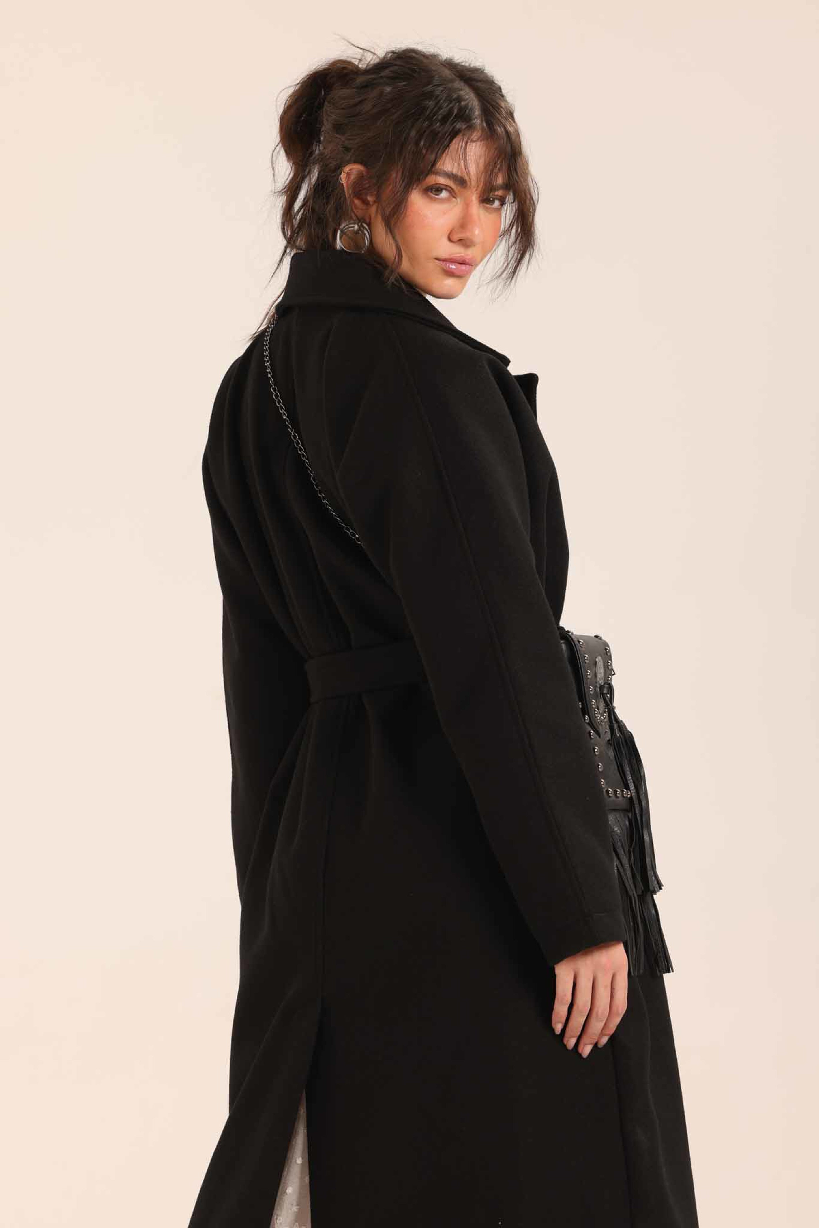 Belted Long Coat