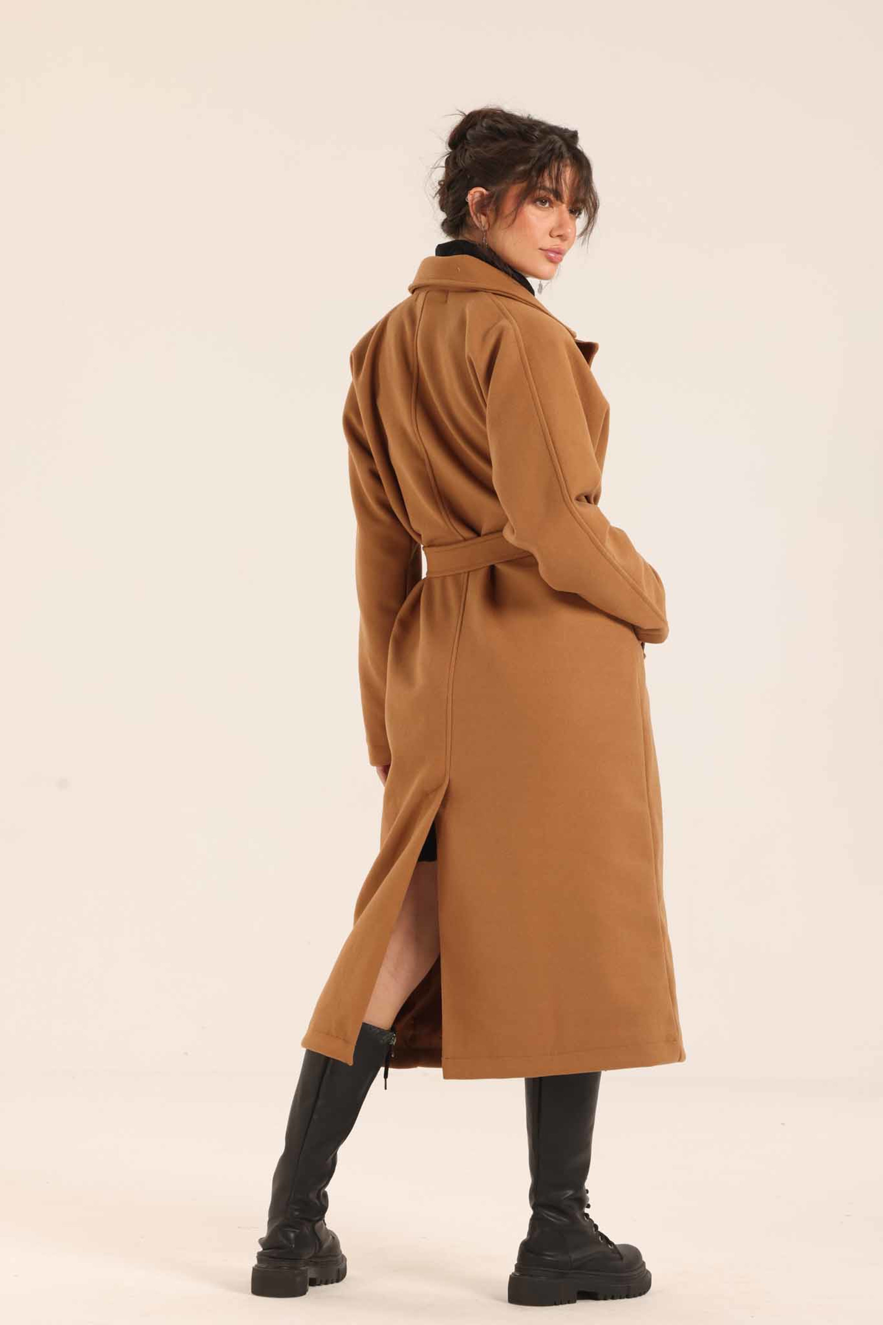 Belted Long Coat