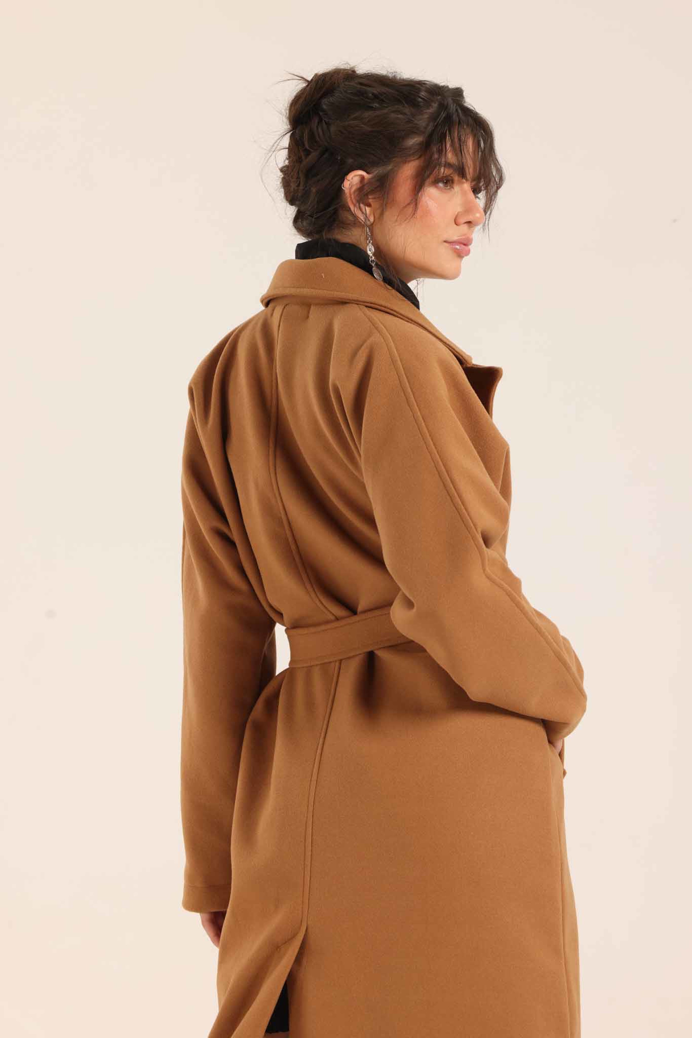 Belted Long Coat