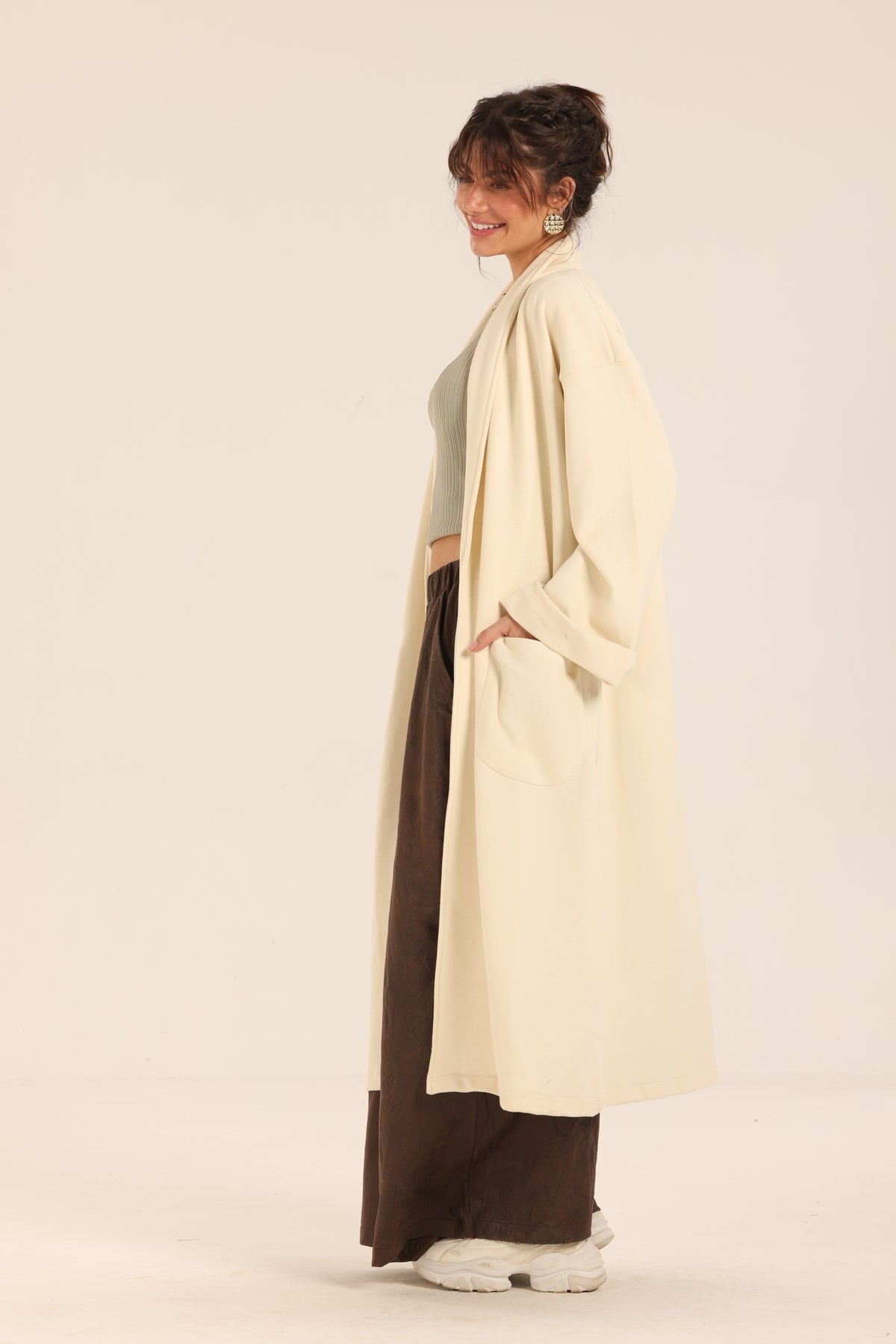 Long Knitted Cardigan