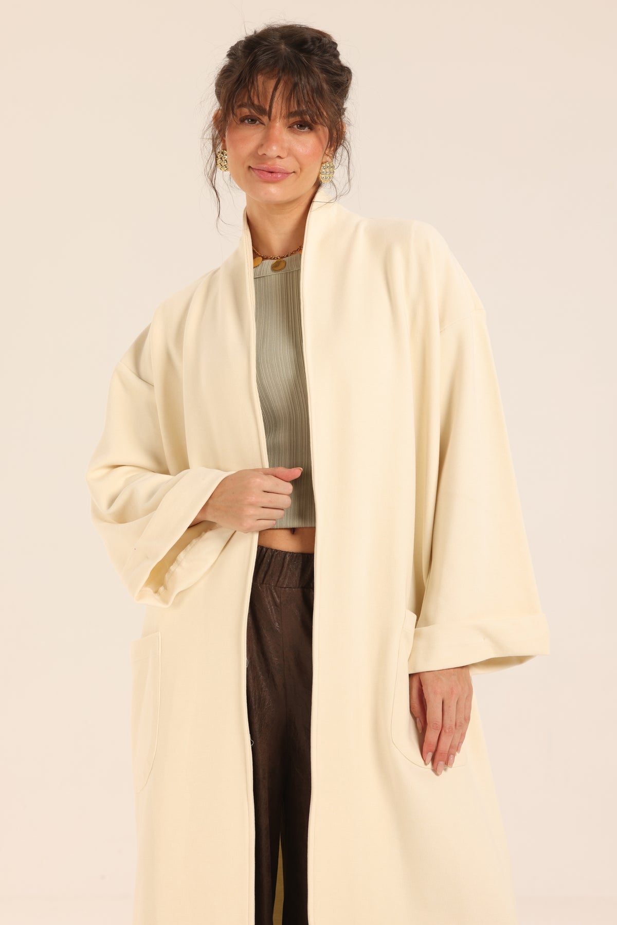 Long Knitted Cardigan