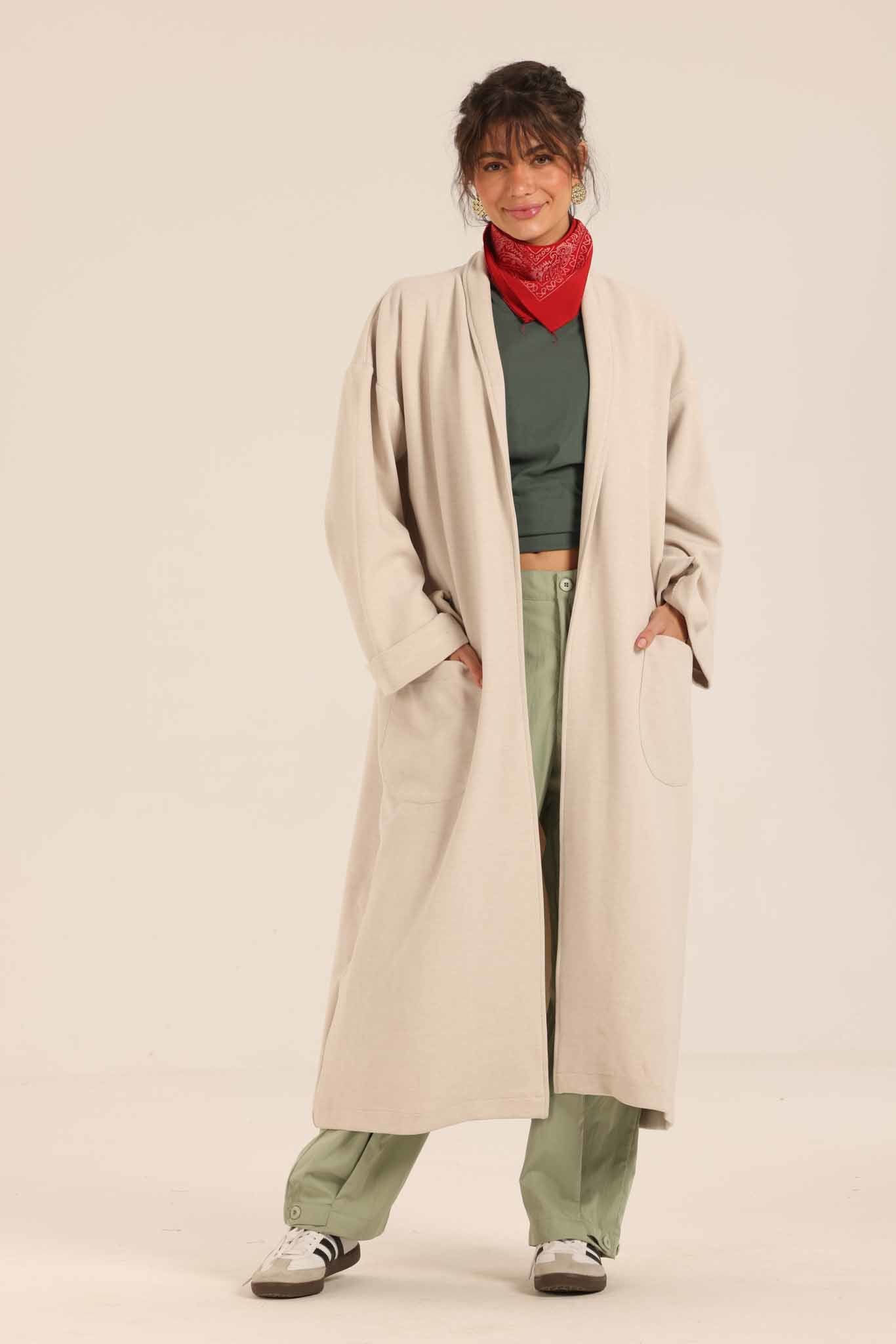 Long Knitted Cardigan