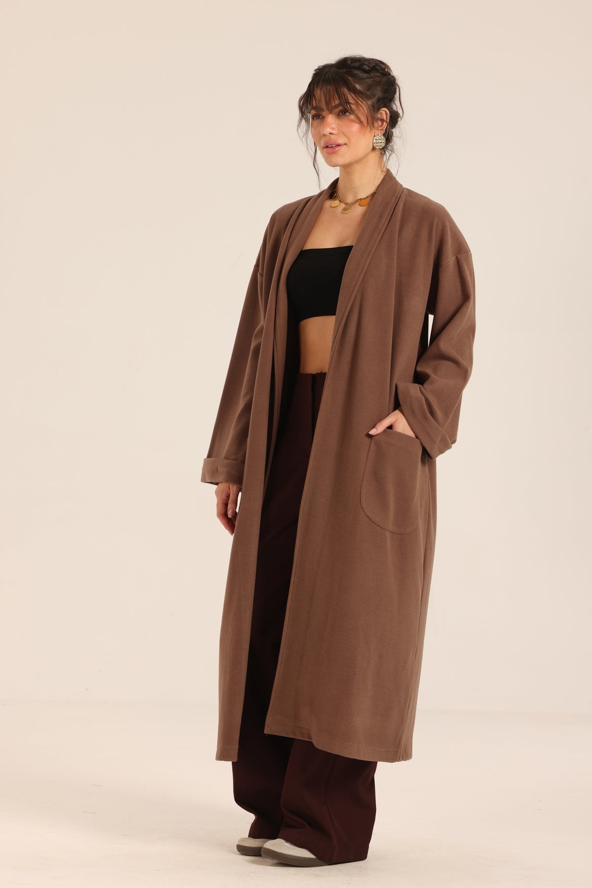 Long Knitted Cardigan