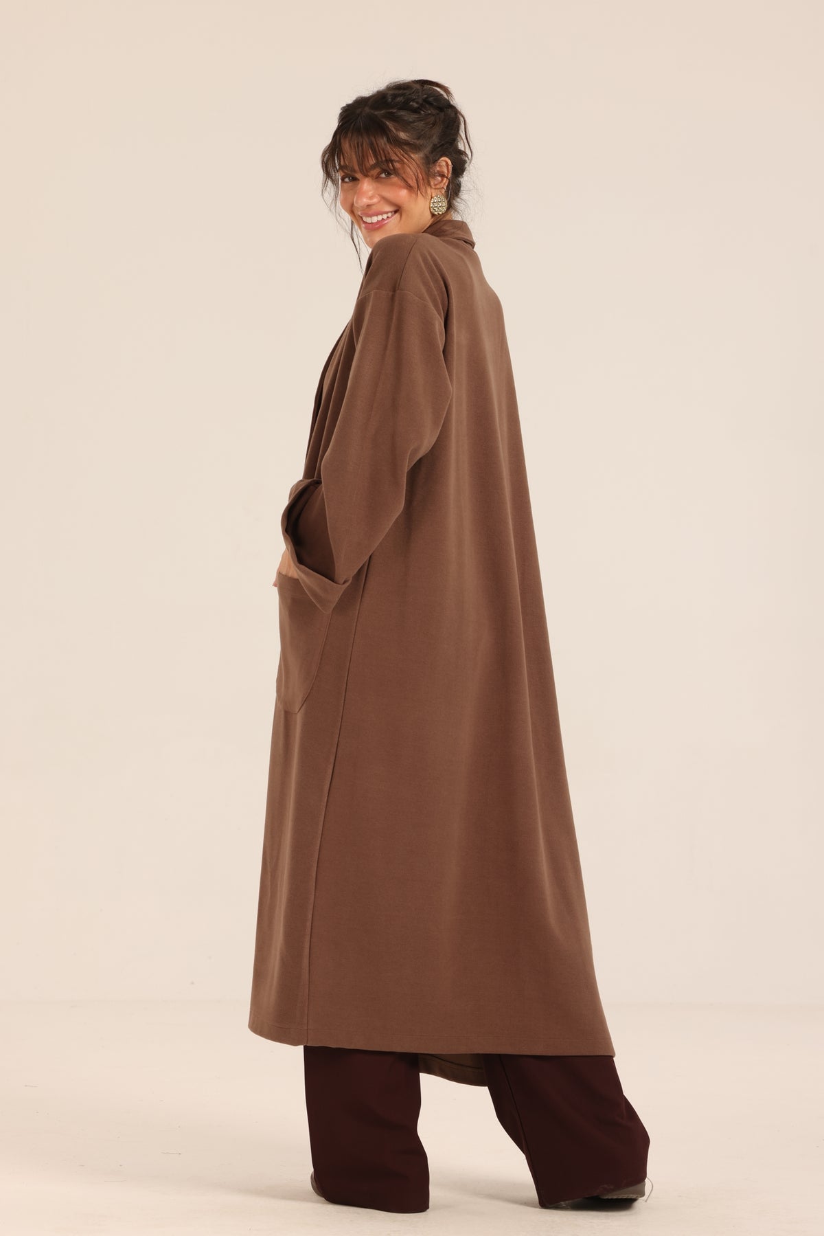 Long Knitted Cardigan