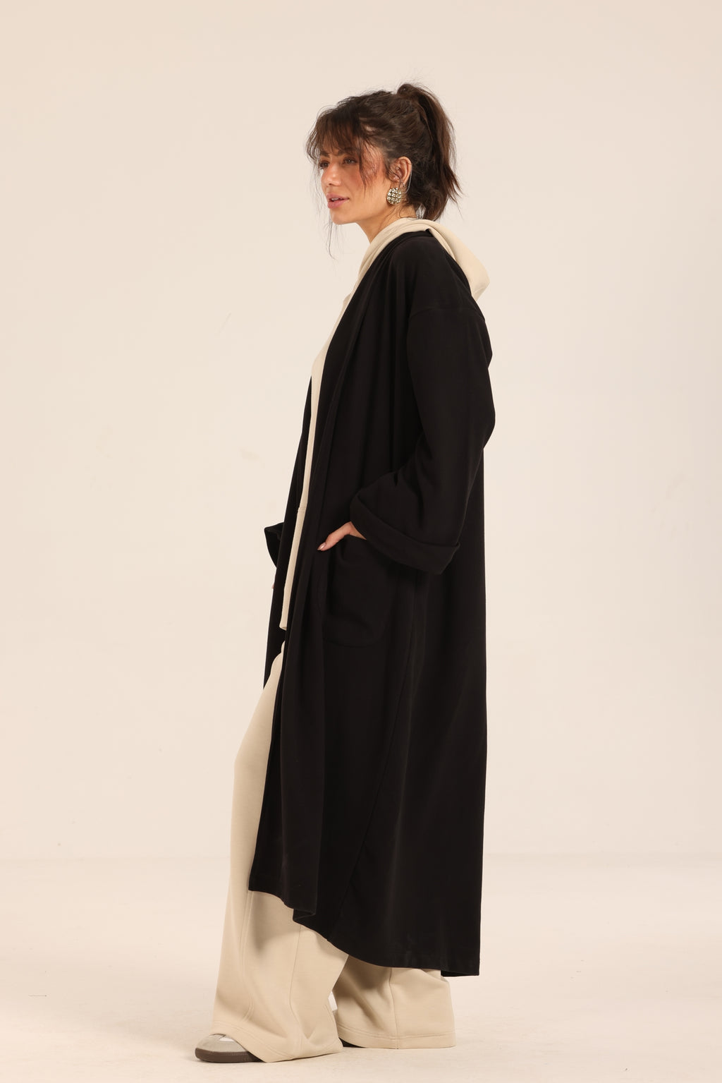 Long Knitted Cardigan