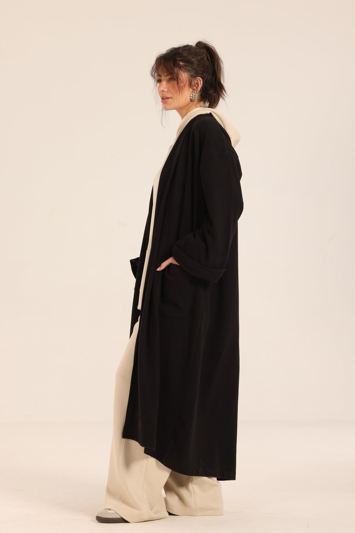 Long Knitted Cardigan