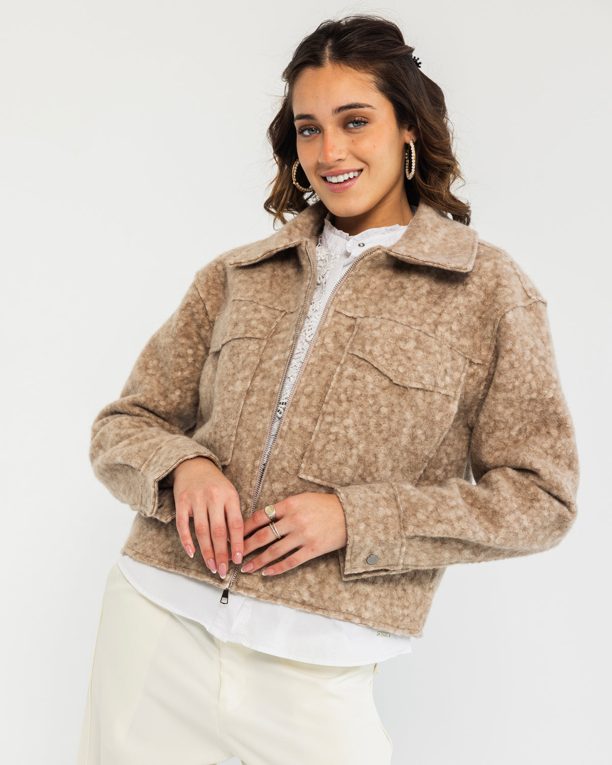 Wool Texture Jacket