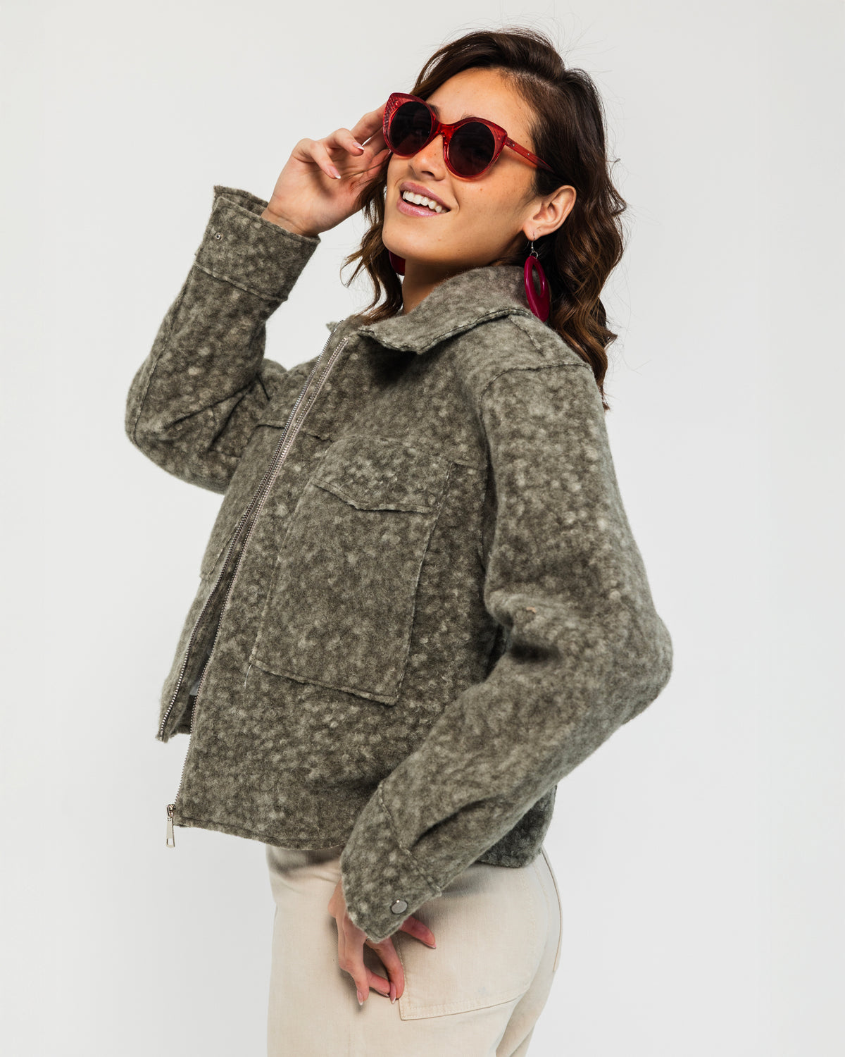 Wool Texture Jacket
