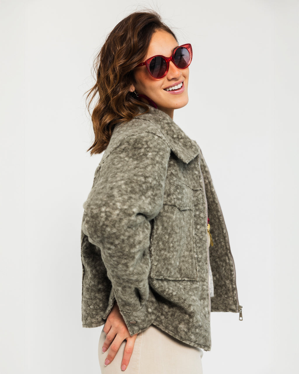 Wool Texture Jacket