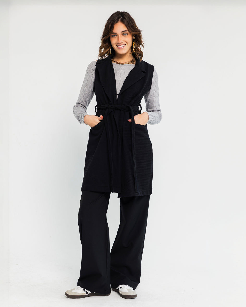 Belted Vest