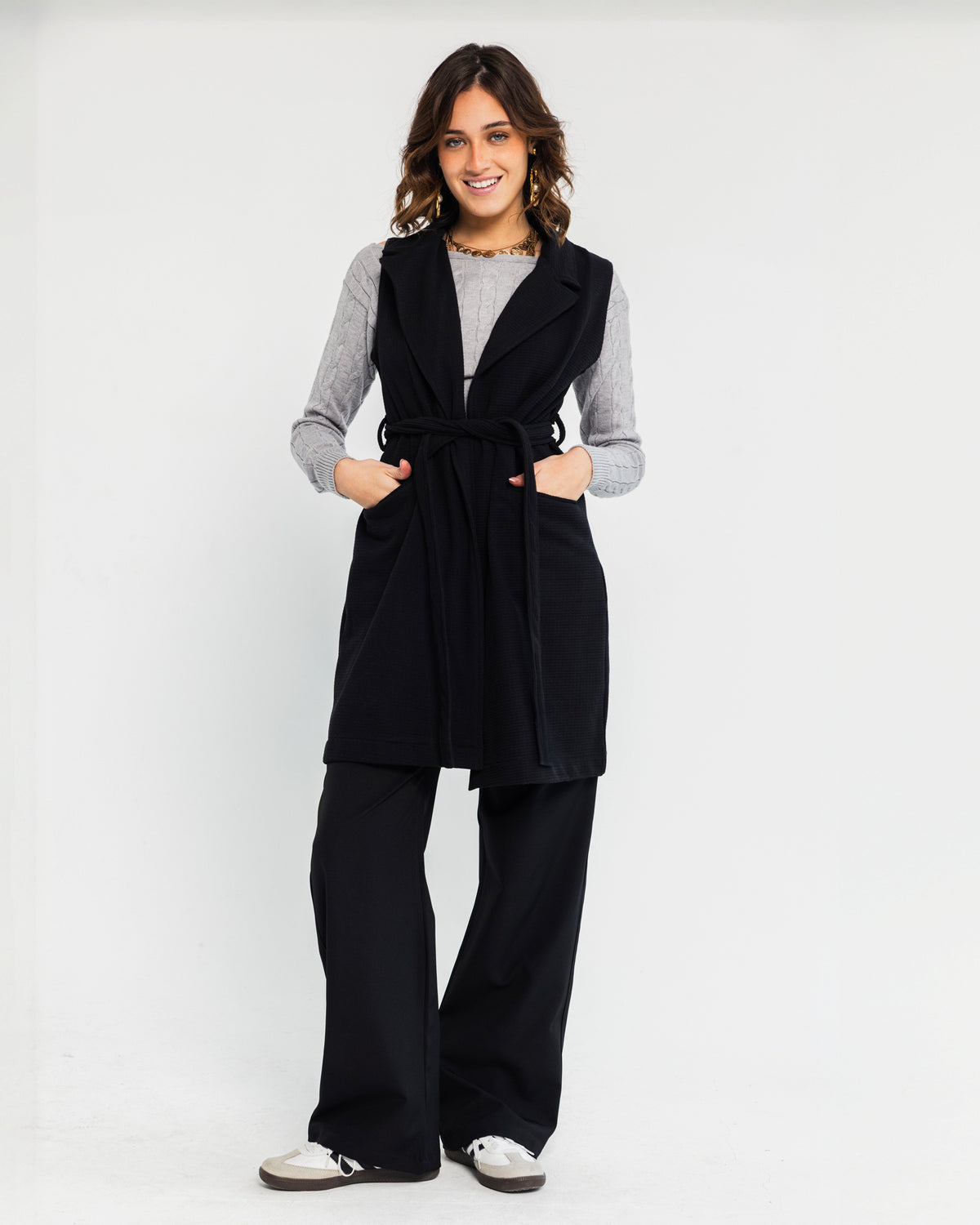 Belted Vest