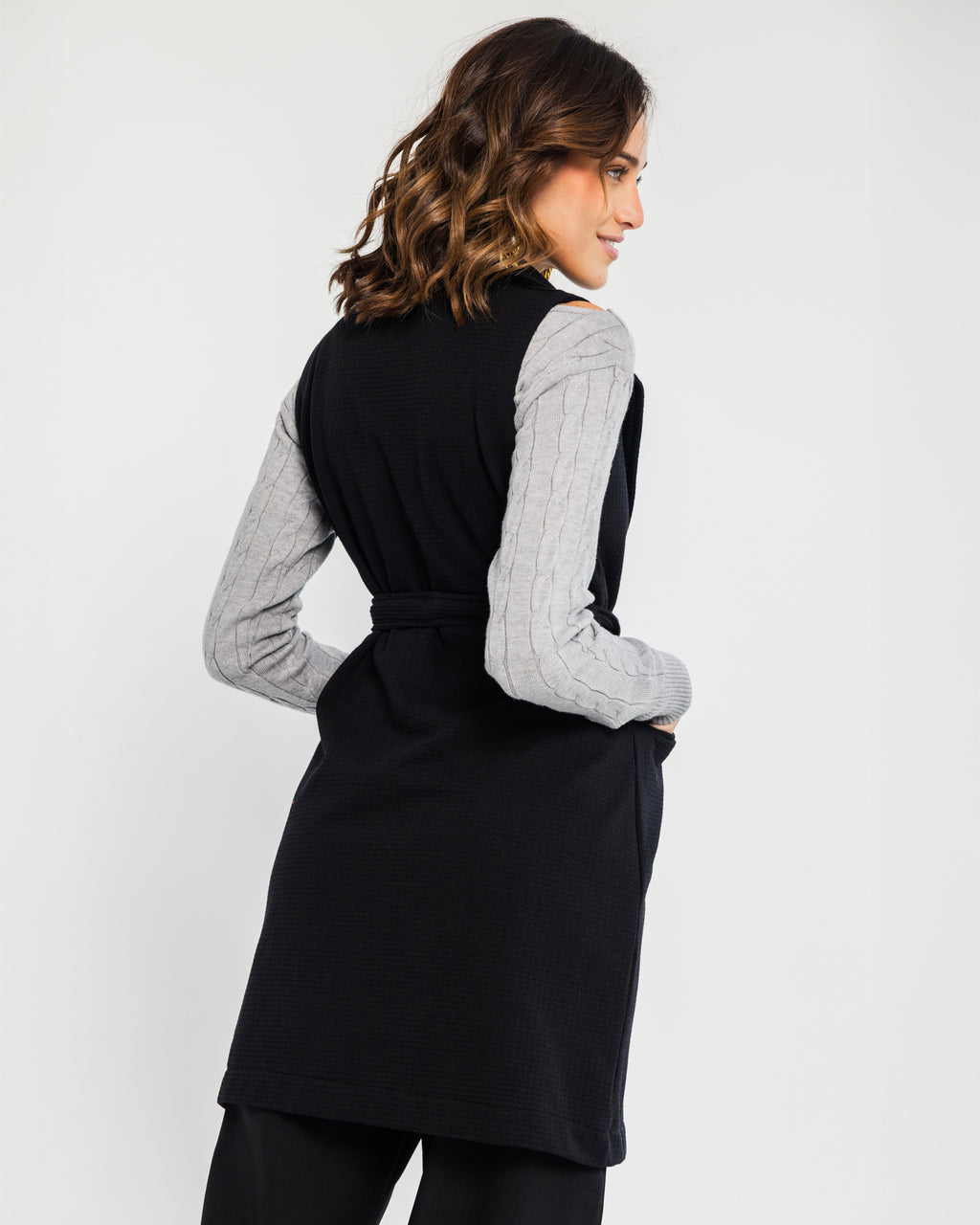 Belted Vest