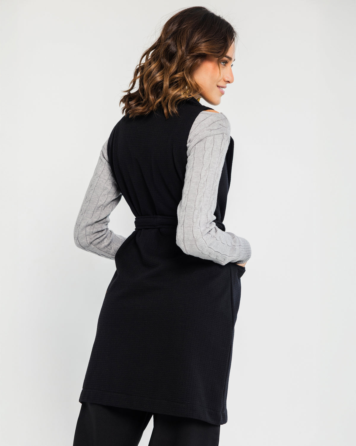 Belted Vest
