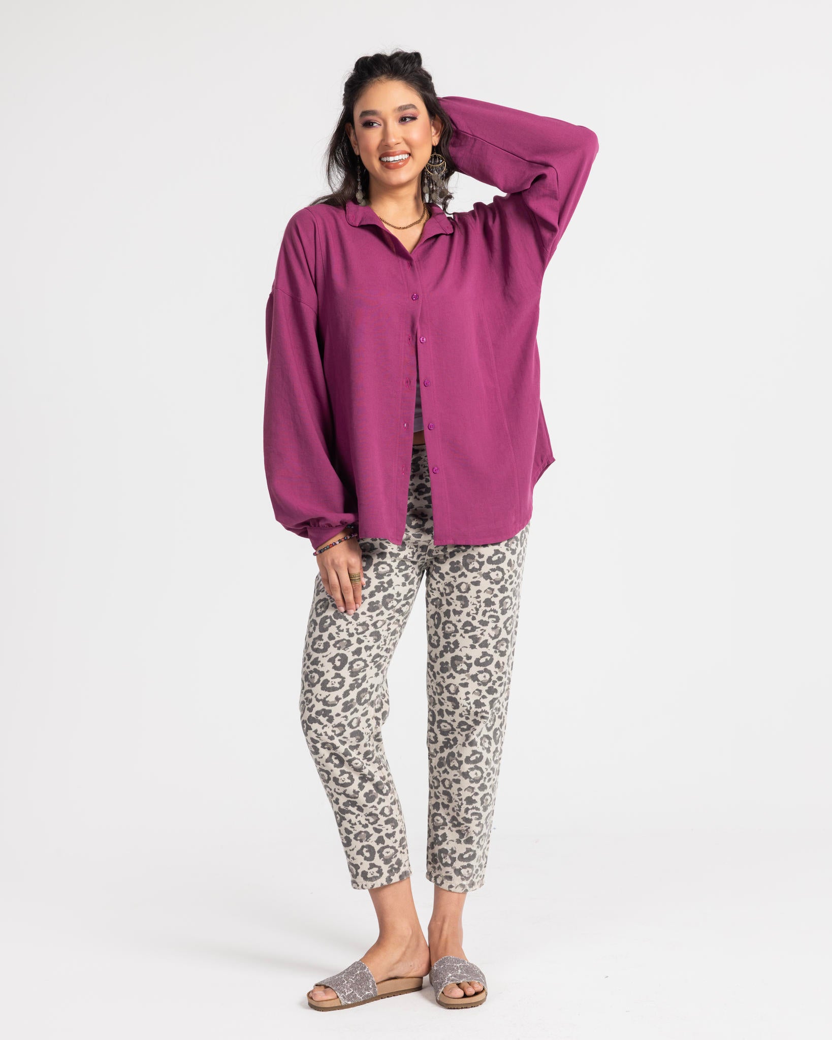 Linen Oversized Shirt