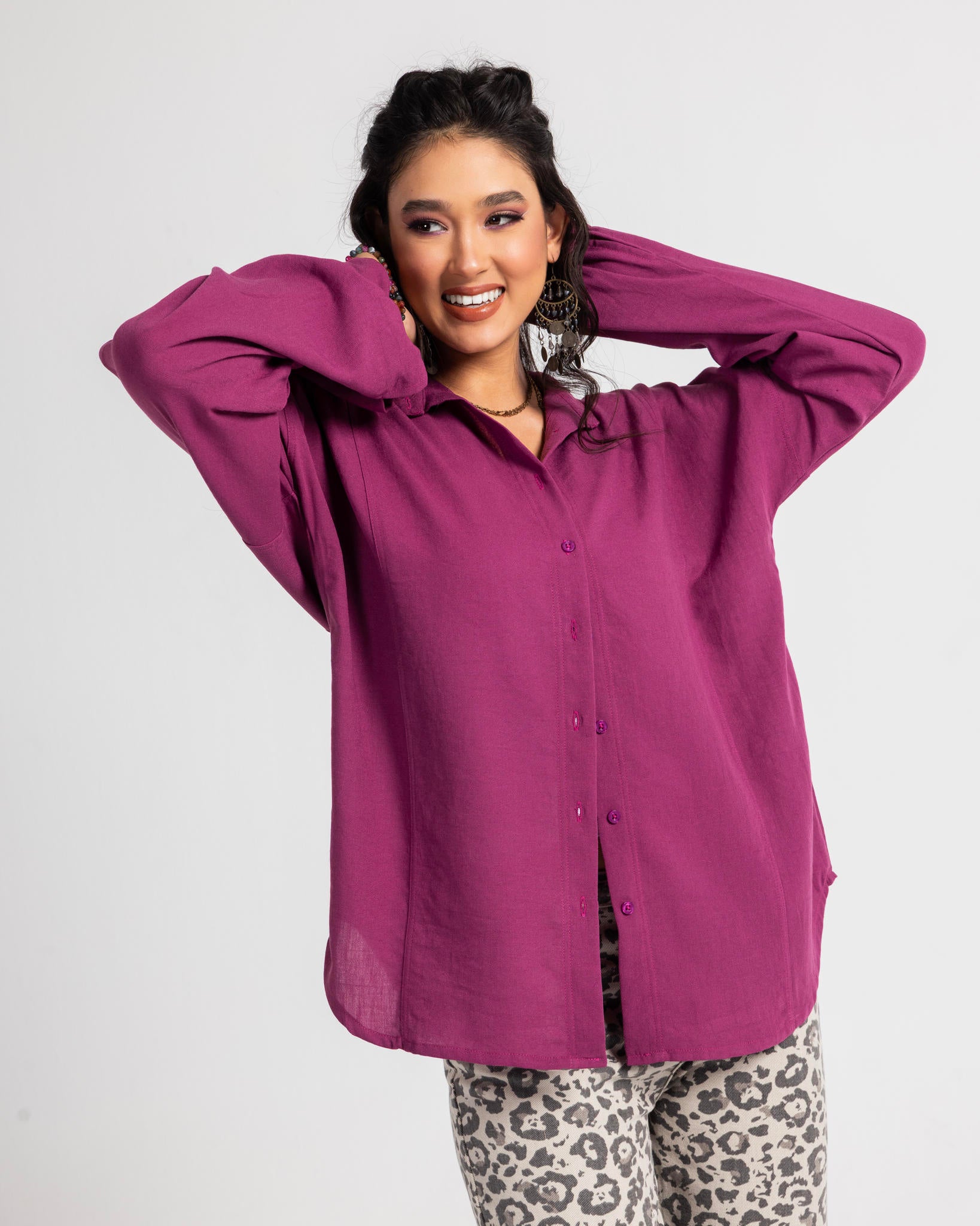 Linen Oversized Shirt