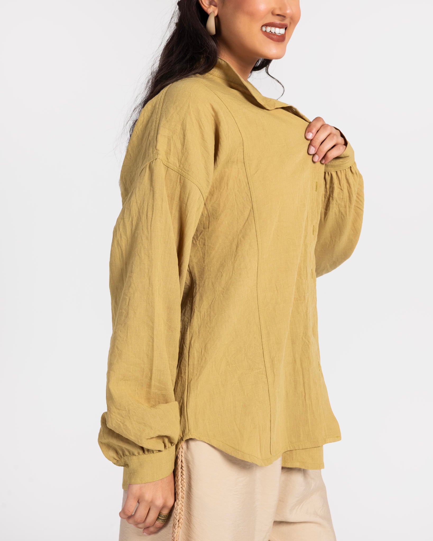 Linen Oversized Shirt