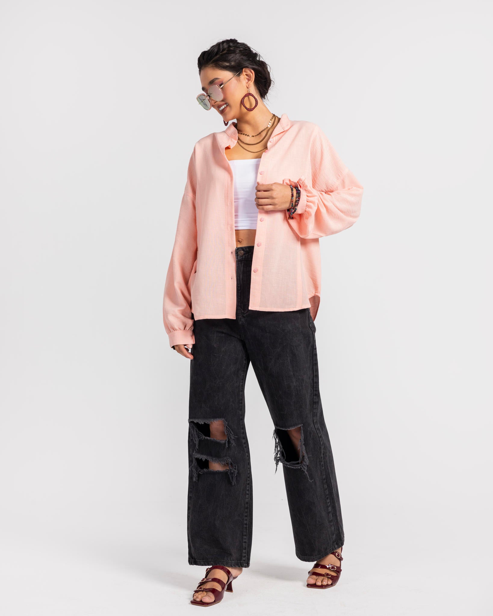 Linen Oversized Shirt