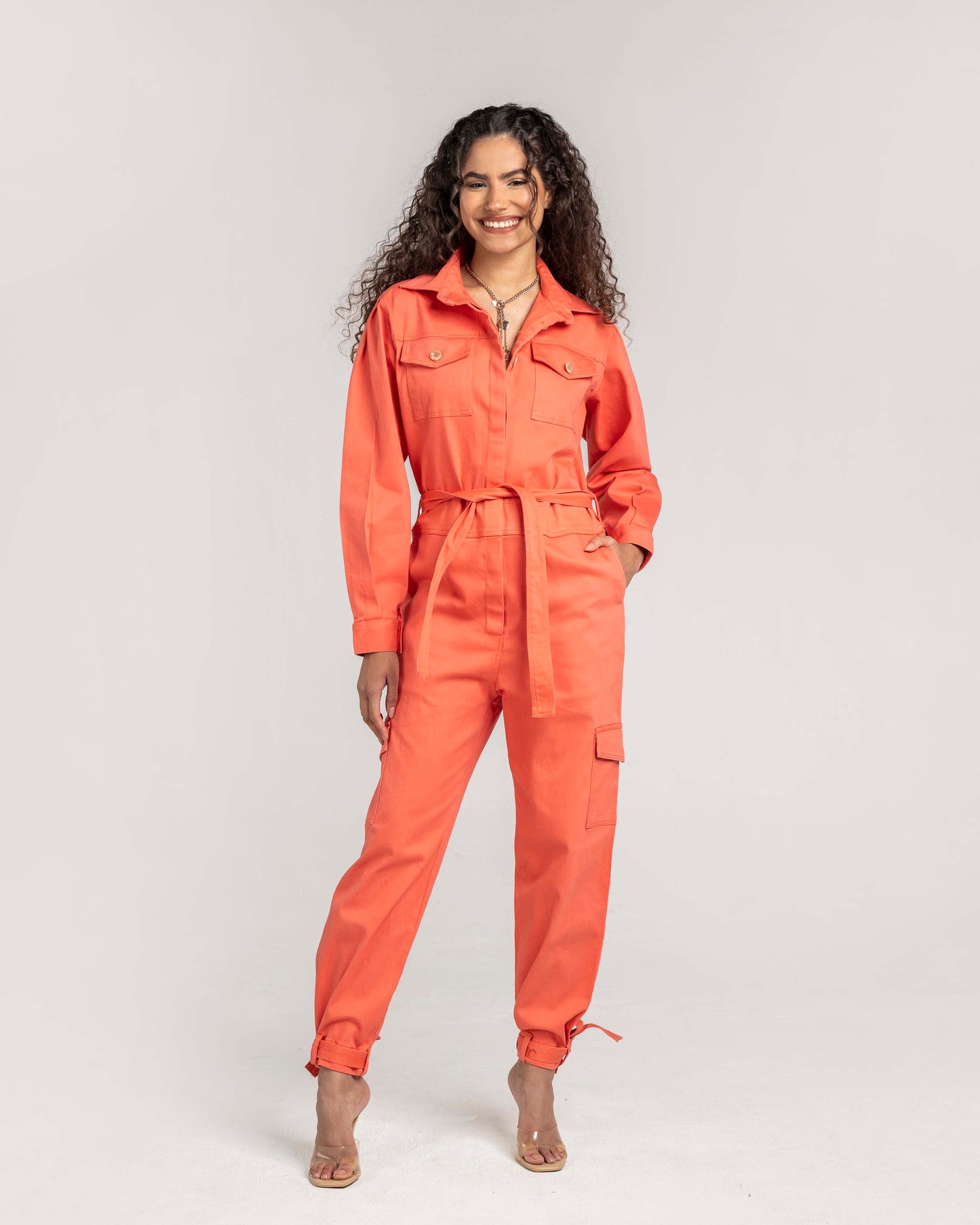 Long Sleeve Jumpsuit