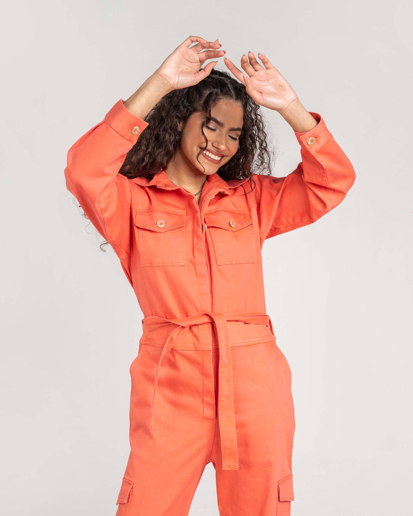 Long Sleeve Jumpsuit