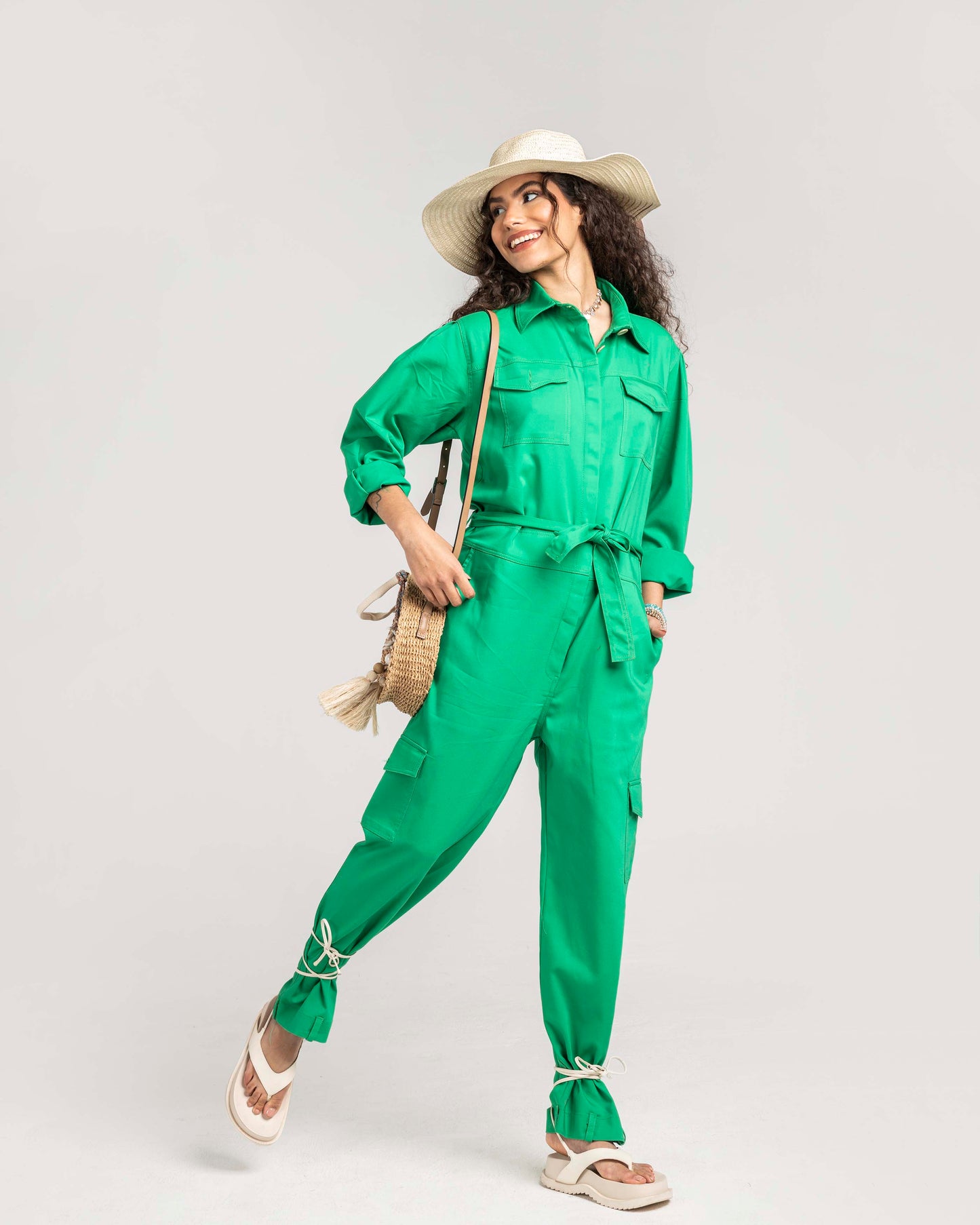 Long Sleeve Jumpsuit