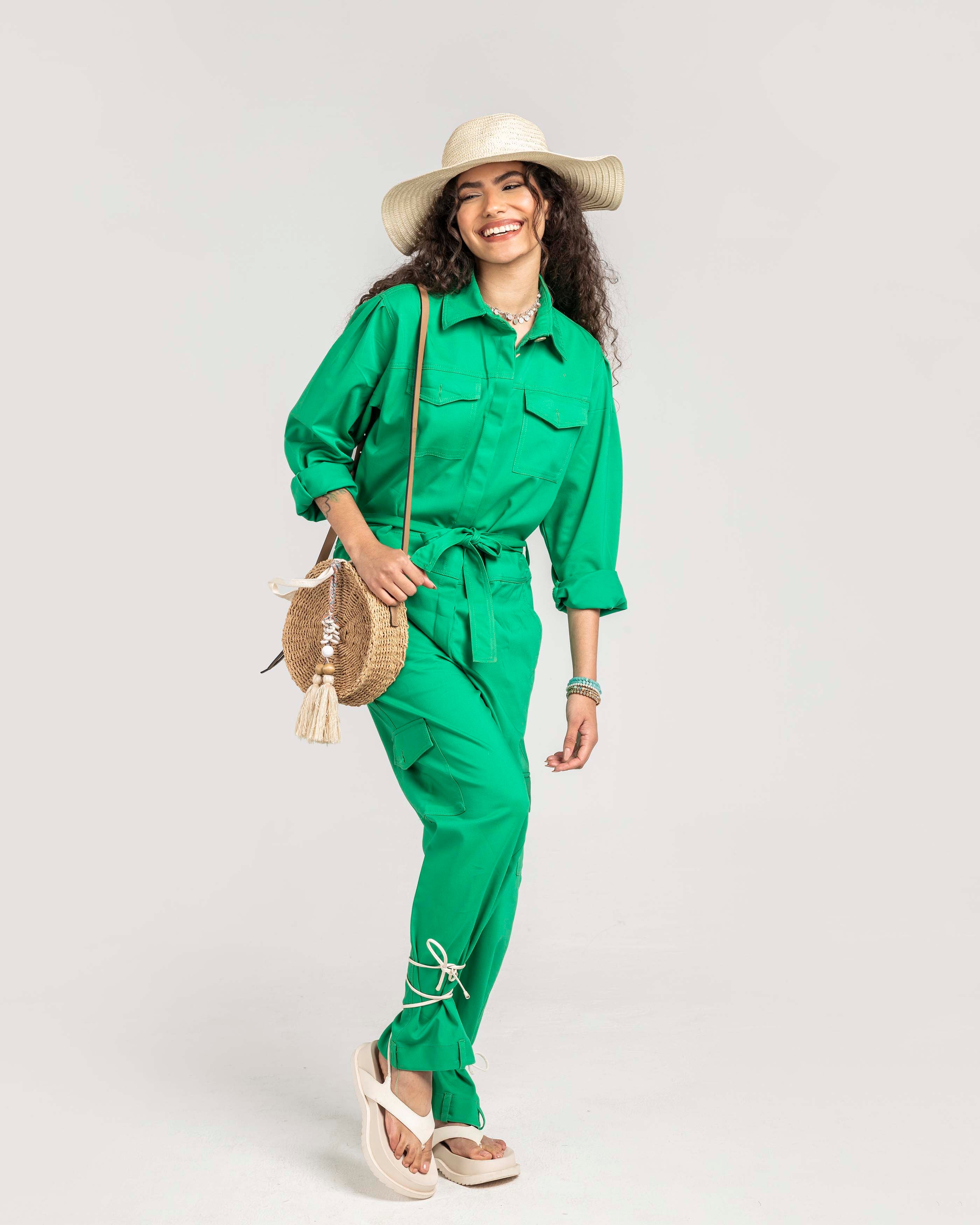 Long Sleeve Jumpsuit