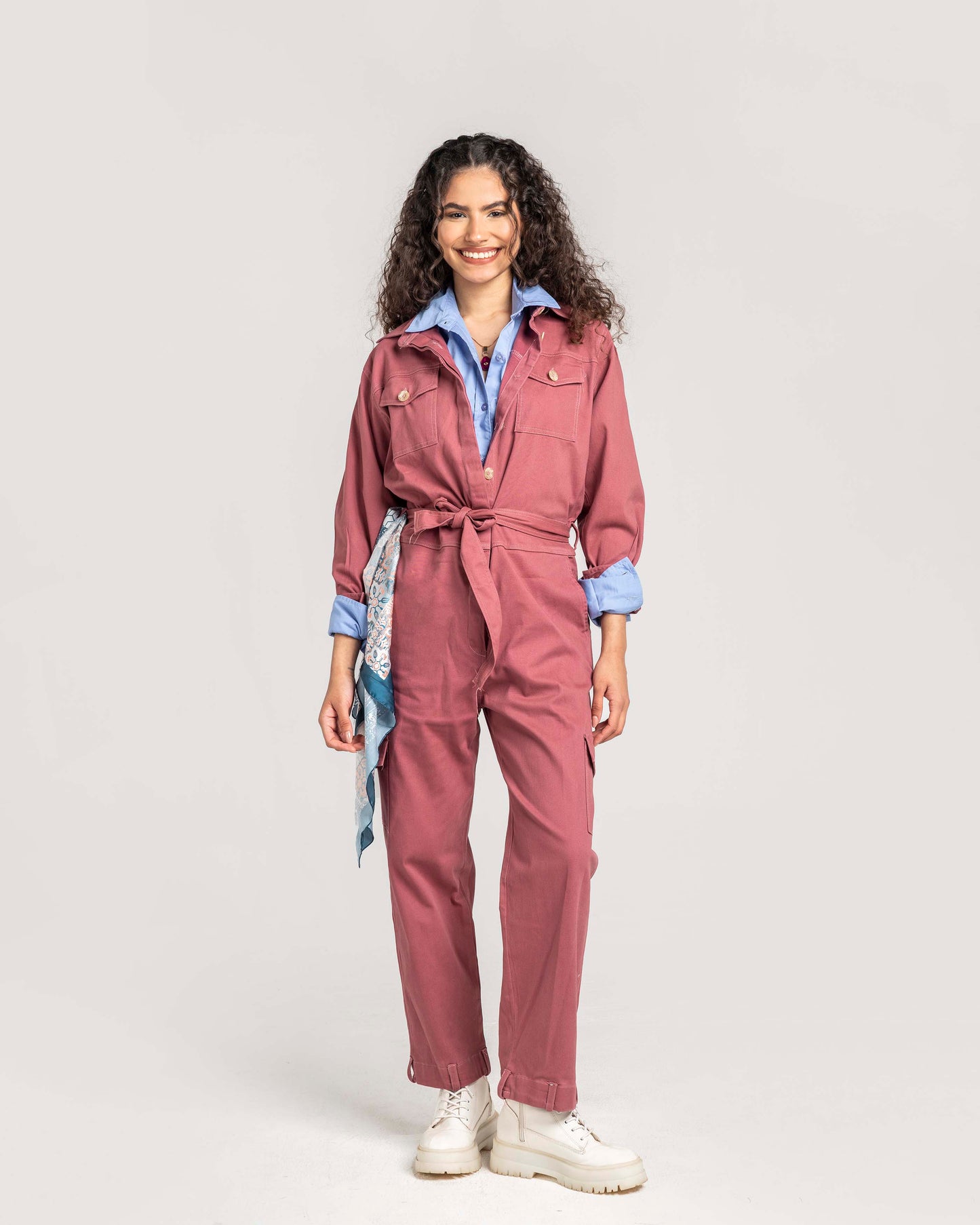 Long Sleeve Jumpsuit