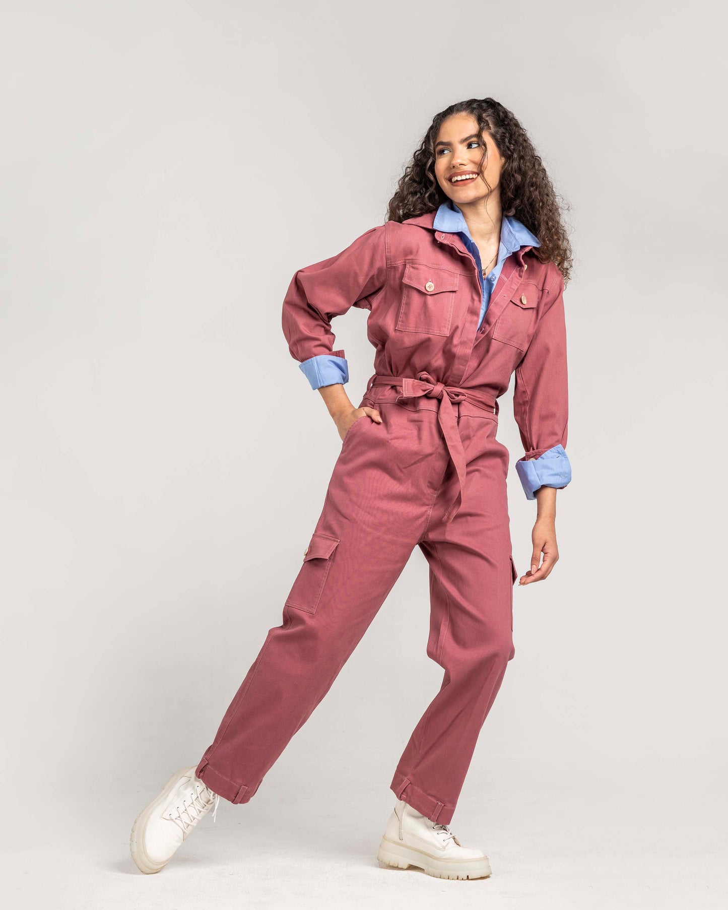 Long Sleeve Jumpsuit