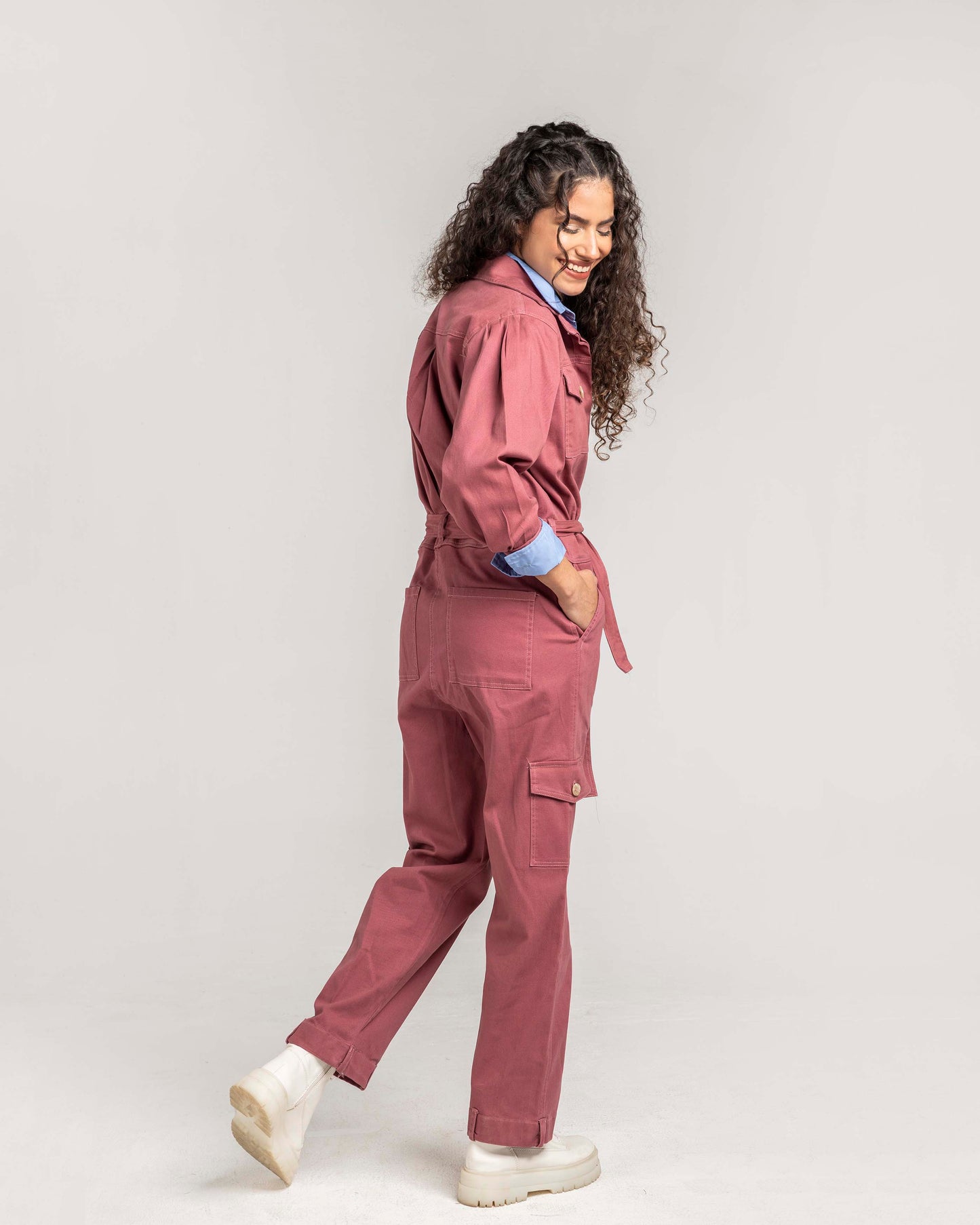 Long Sleeve Jumpsuit