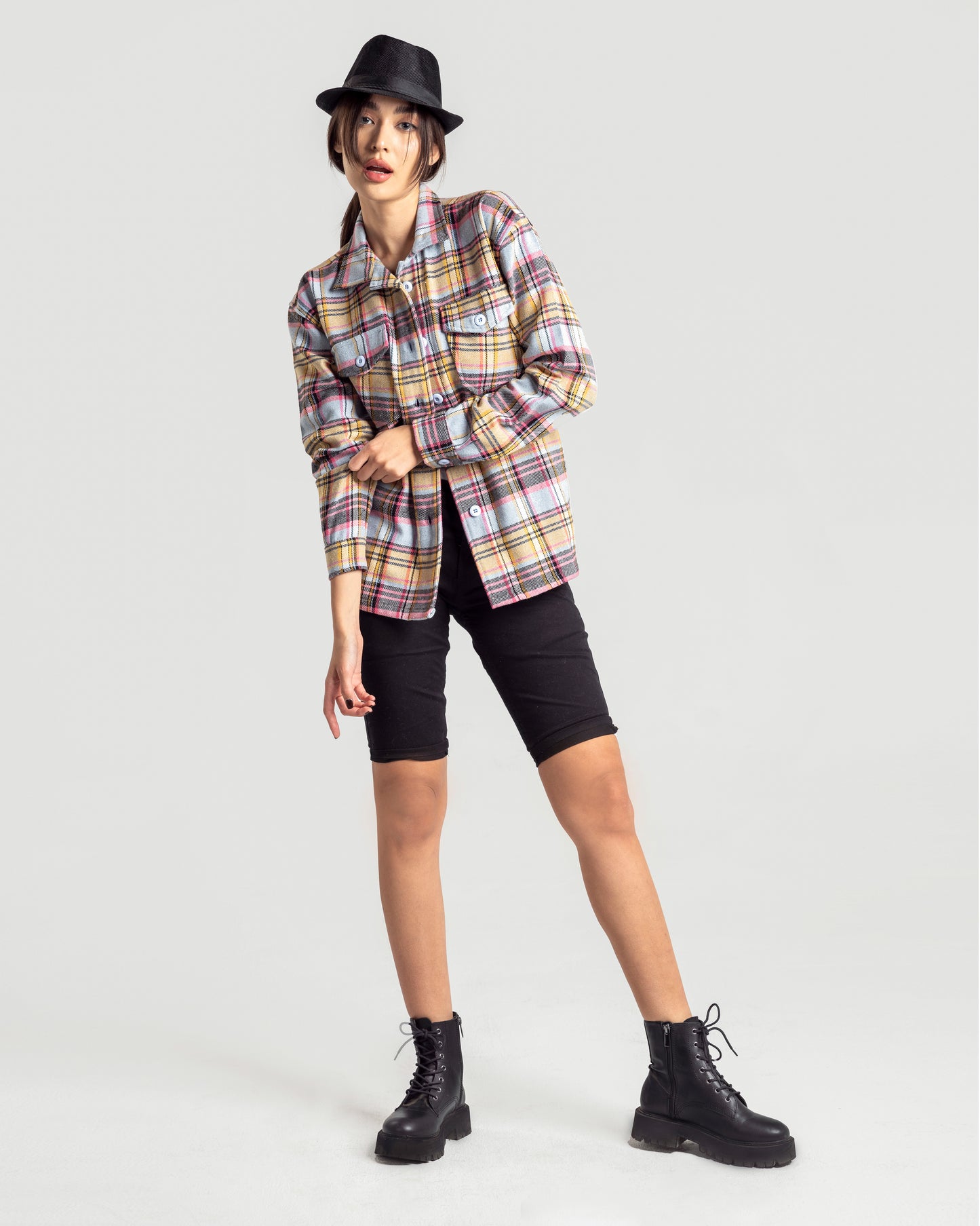 Madras checks  Wool Shirt