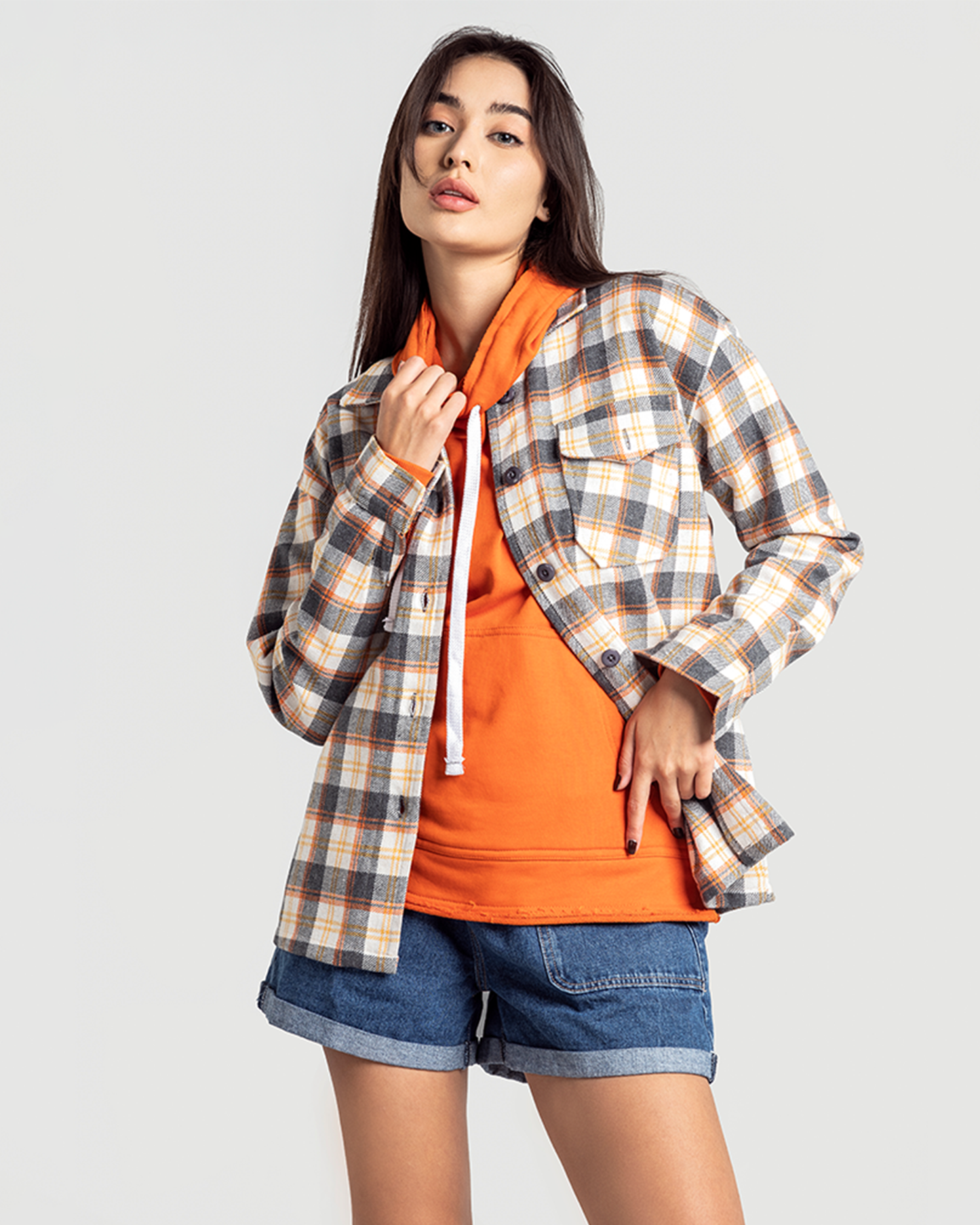 Madras checks  Wool Shirt