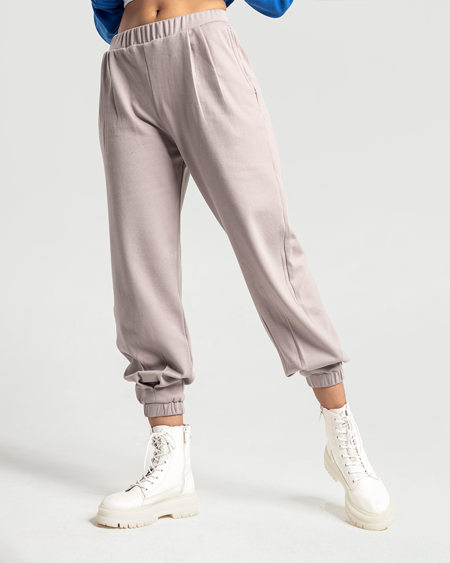 Melton wide joggers pants