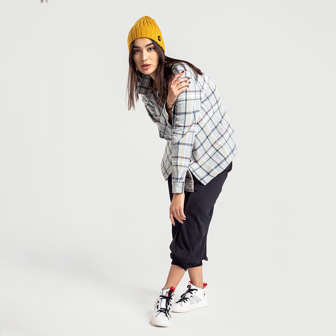 Madras checks  Wool Shirt