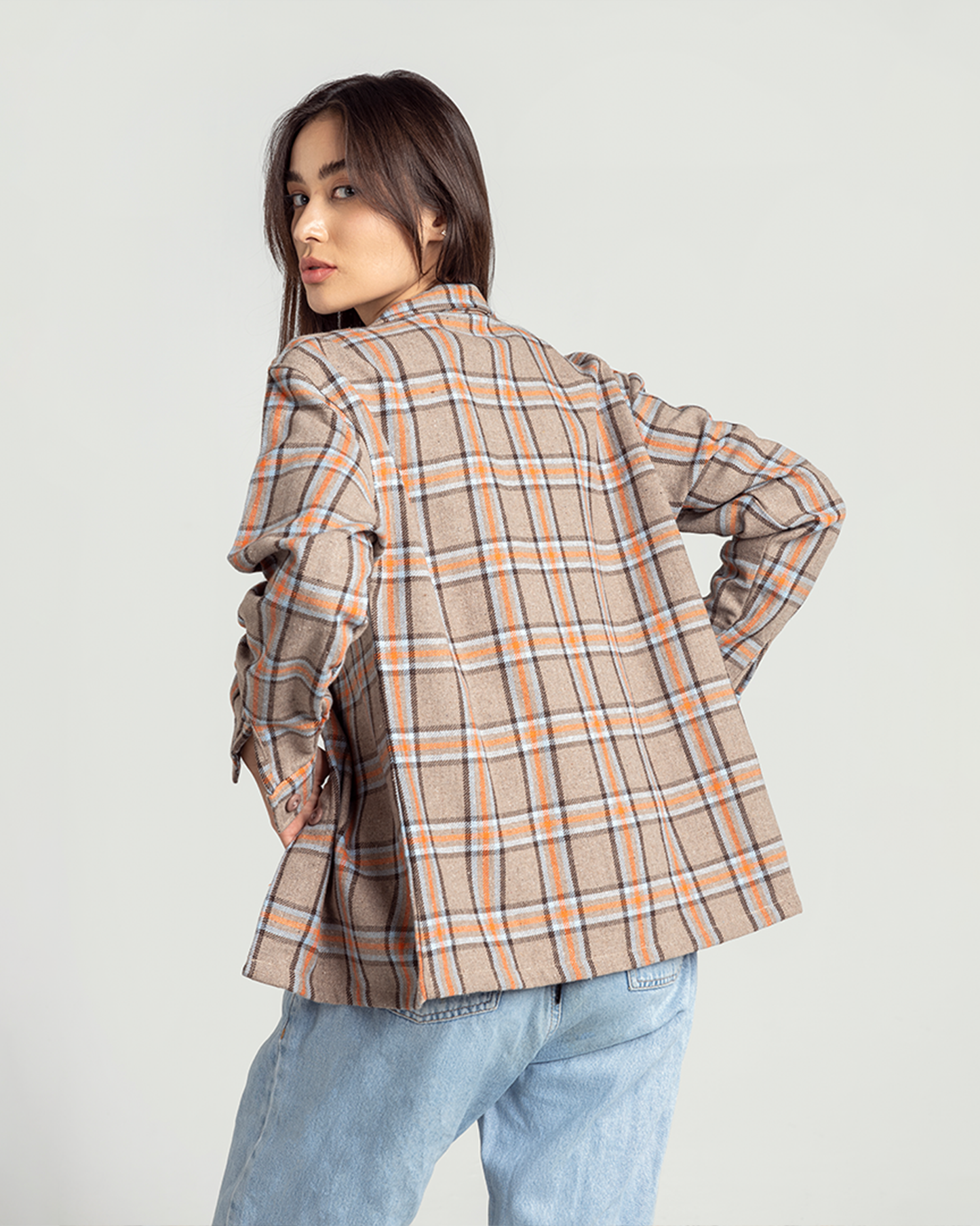 Madras checks  Wool Shirt