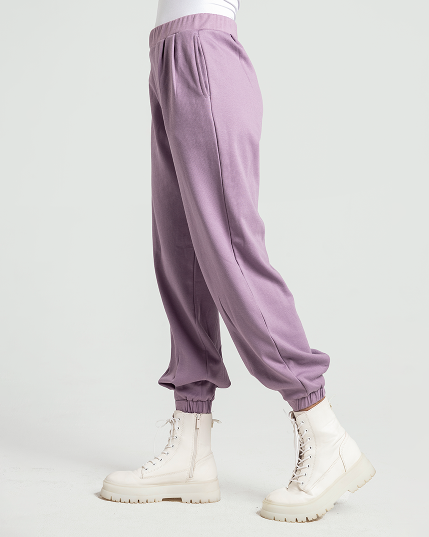 Melton wide joggers pants