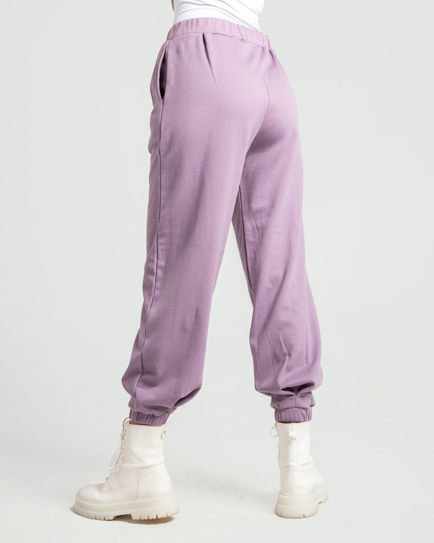 Melton wide joggers pants