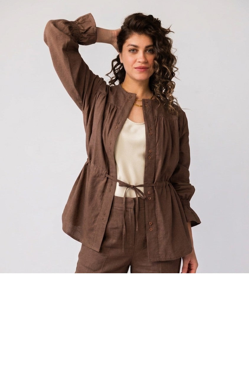 Double Button Blouse